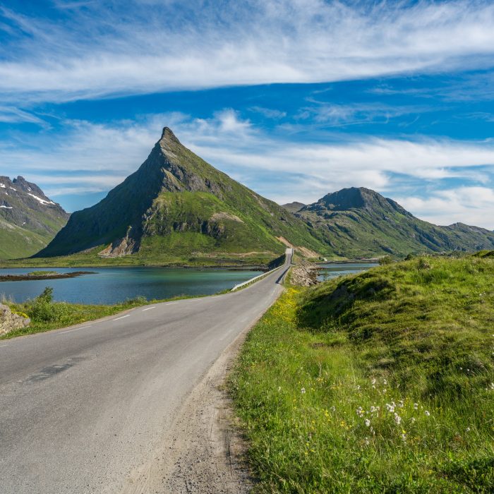 Beautiful Nature Norway natural landscape.